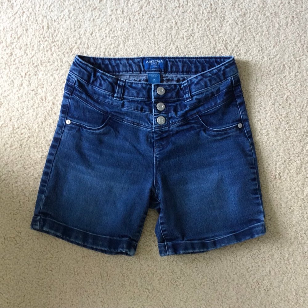 🌵 Arizona Jean Co. Dark Blue Shorts Size Girls 16